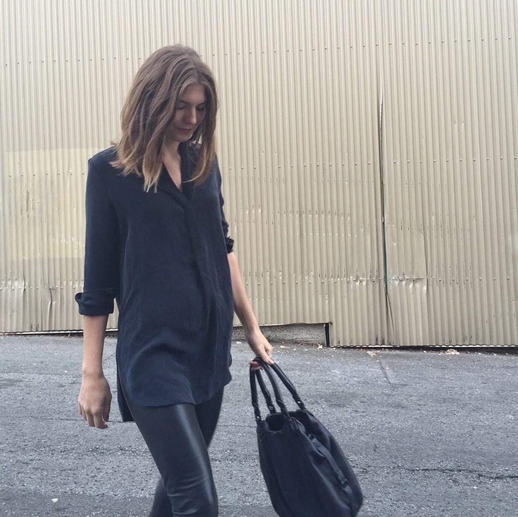 how to wear all black without being boring 